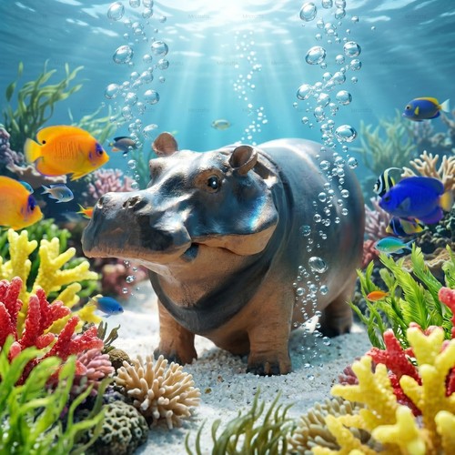 Aquarium hippo air - air, bubbler