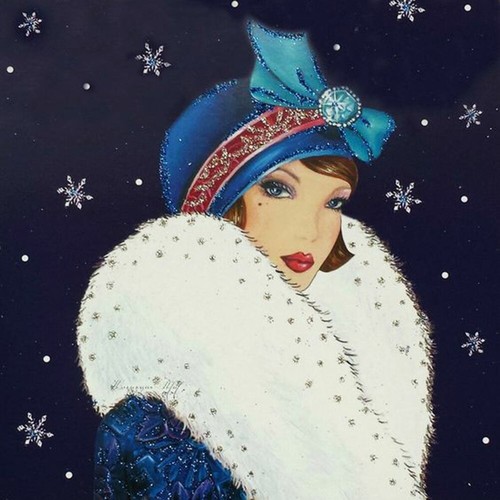 Art deco ladies - deco,