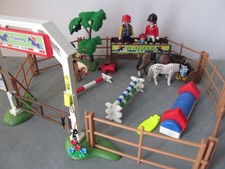 Playmobil Horse Stables set 4185 Dressage & Riding Arena Complete,  box & extras