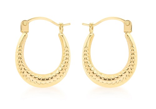 9ct yellow gold textured - 9ct,