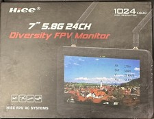 NIB 7” 5.8 G 24 Channel FPV