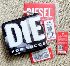 Genuine DIESEL Black BI-FOLD