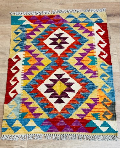 Afghan handmade kilim multi - afghan,