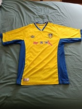 Leeds United away shirt, size