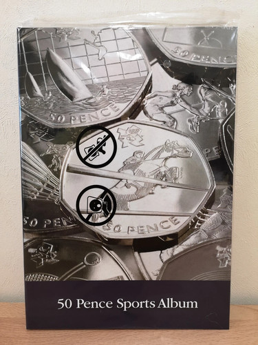 London olympic 50p collectors - olympic,