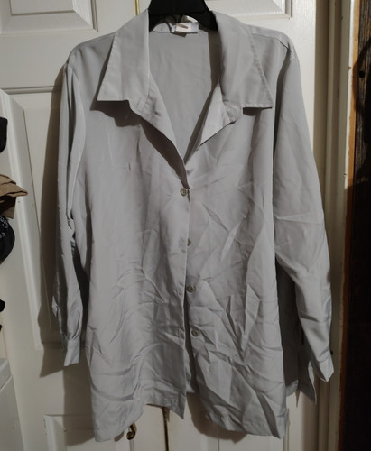 Blair women silk gray solid - silk,
