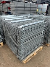 Used Metal Mesh Decks 1100 x 1100 mm Industrial Warehouse Racking Heavy Duty