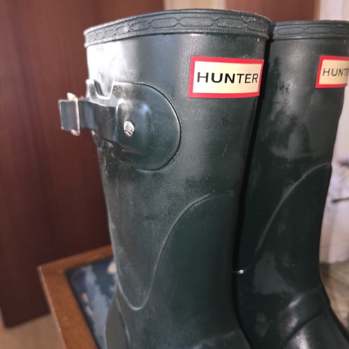 Short hunter wellies boots - short,