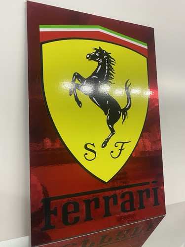 Ferrari sign board - ferrari,
