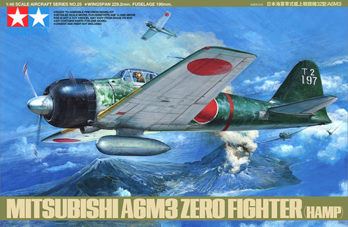 Tamiya 61025 mitsubishi a6m3 - tamiya,