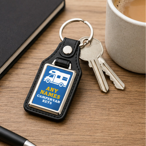 Custom camper van keyring - custom,