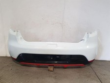2012-2016 MK4 PRE FL RENAULT CLIO REAR BUMPER WHITE 5 DOOR HATCHBACK
