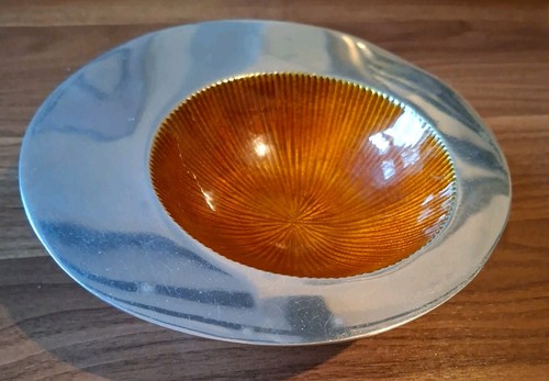 Vintage metal decorative - decorative, bowl