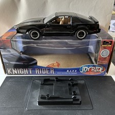 ERTL Joyride Knight Rider 1:18 scale Electronic Die Cast  Car With Stand
