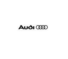 Audi & Rings x 2 in Black for