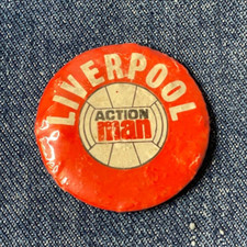 Vintage Original Action Man Sportsman Football Club Liverpool Badge