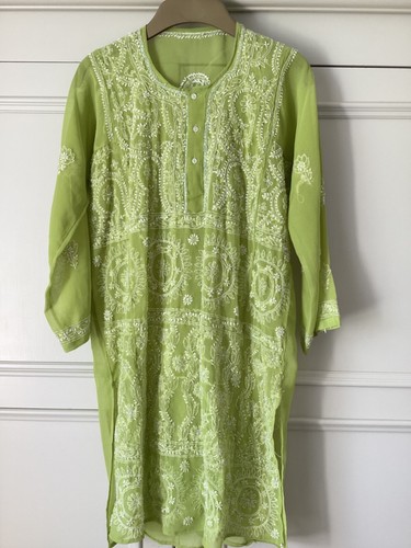 Ladies silk kaftan smock - silk,