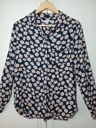Ganni navy pink - ganni, print