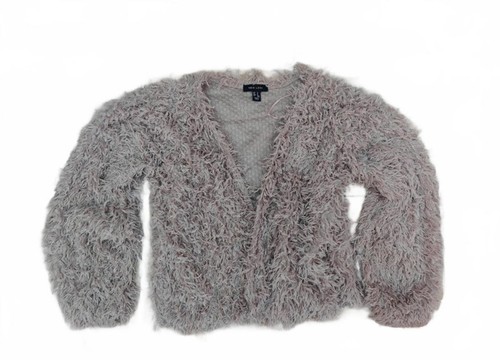 New look beige shaggy ruffle