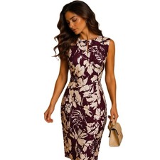 J Taylor Dress Size 12 Plum