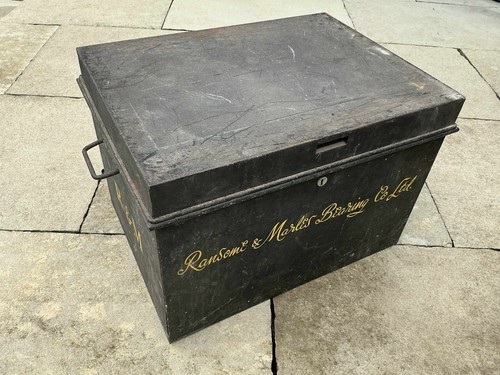 Vintage deed box for ransome - deed,