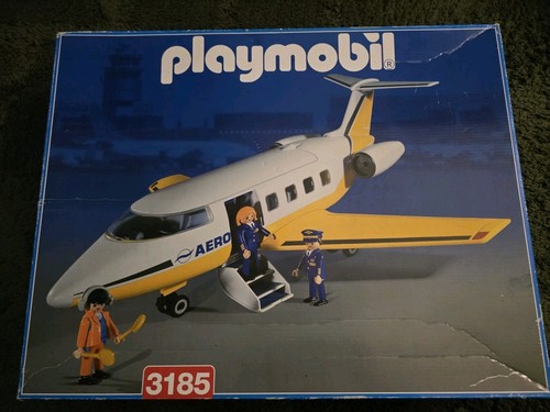 Vintage playmobil 3185 jet - vintage,