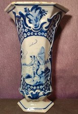 Antique Tin Glazed Blue/White