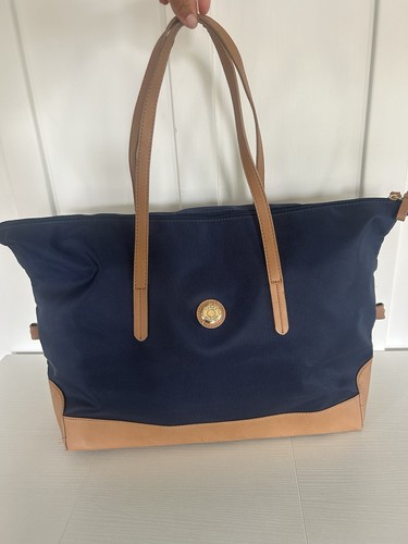 Tommy hilfiger blue large tote - hilfiger,