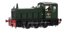 31-360 Bachmann OO Gauge Class 03 D2011 BR Green - Loose Cab Glazing (Pre-Owned)