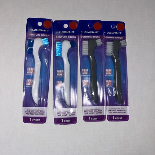 Pack luminary dentures brush - 4,