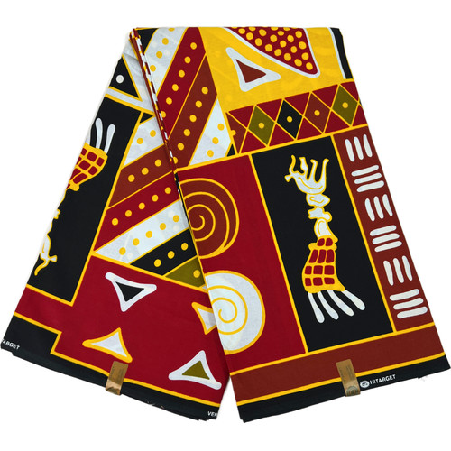 African fabric tribal - african,