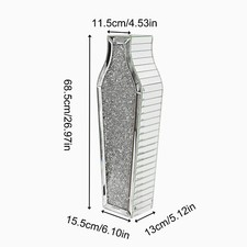 Tall Sparkling Crushed Diamond
