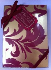 WHSMITH RUBY & GOLD 'BAROQUE'