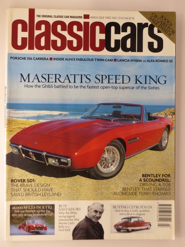 Classic cars magazine march - classic,