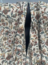 Pair Vintage Dovedale Curtains UK Internationale  “Londres” W72” D108” (30)