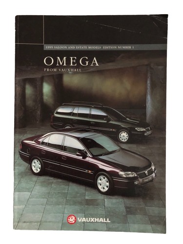 Vauxhall omega brochure 1995 - omega,