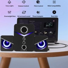 Surround Sound LED PC Speakers