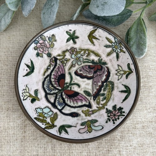 Hand painted enamel - enamel, bowl