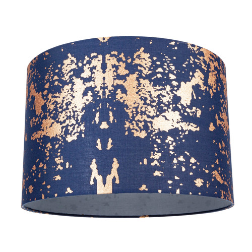 Modern navy blue cotton fabric - navy,