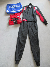 Sparco Rookie Black Kart Suit