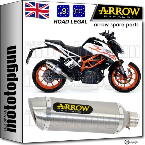 Exhaust thunder arrow for ktm - thunder,