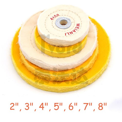 Cotton polishing buff - to,