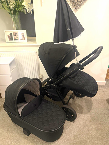 Babiie black travel system - babiie,