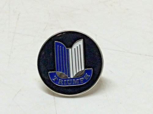 New enamel triumph lapel pin - new,