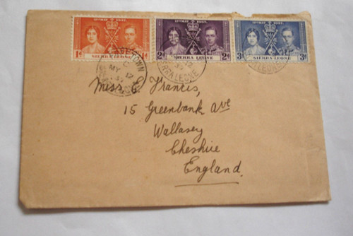 Sierra leone 1937 - sierra, coronation