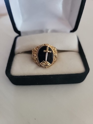 Vtg franklin mint onyx - mint,
