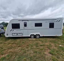 4 berth touring caravan fixed