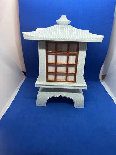 Printed japanese garden - printed,
