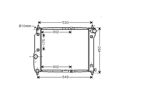 Daewoo kalos radiator - kalos,