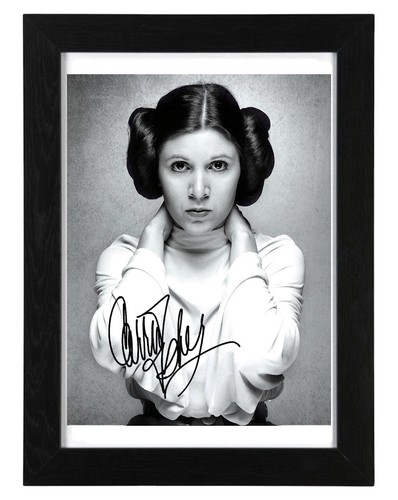 Carrie fisher signed autograph - carrie,